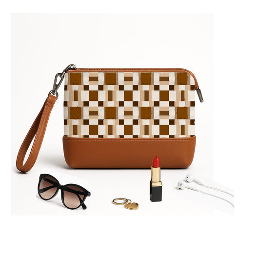 Printed  LAYLA  Clutch Lumina