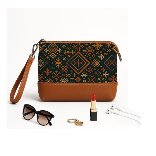 Printed  LAYLA  Clutch Vibe