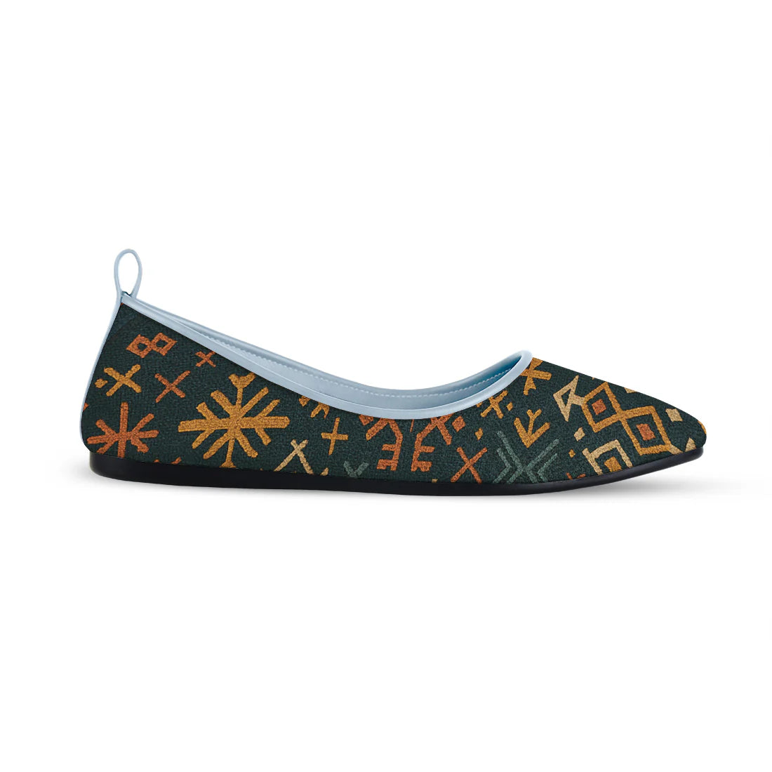 MAYZA Vibe Printed Flat Shoes