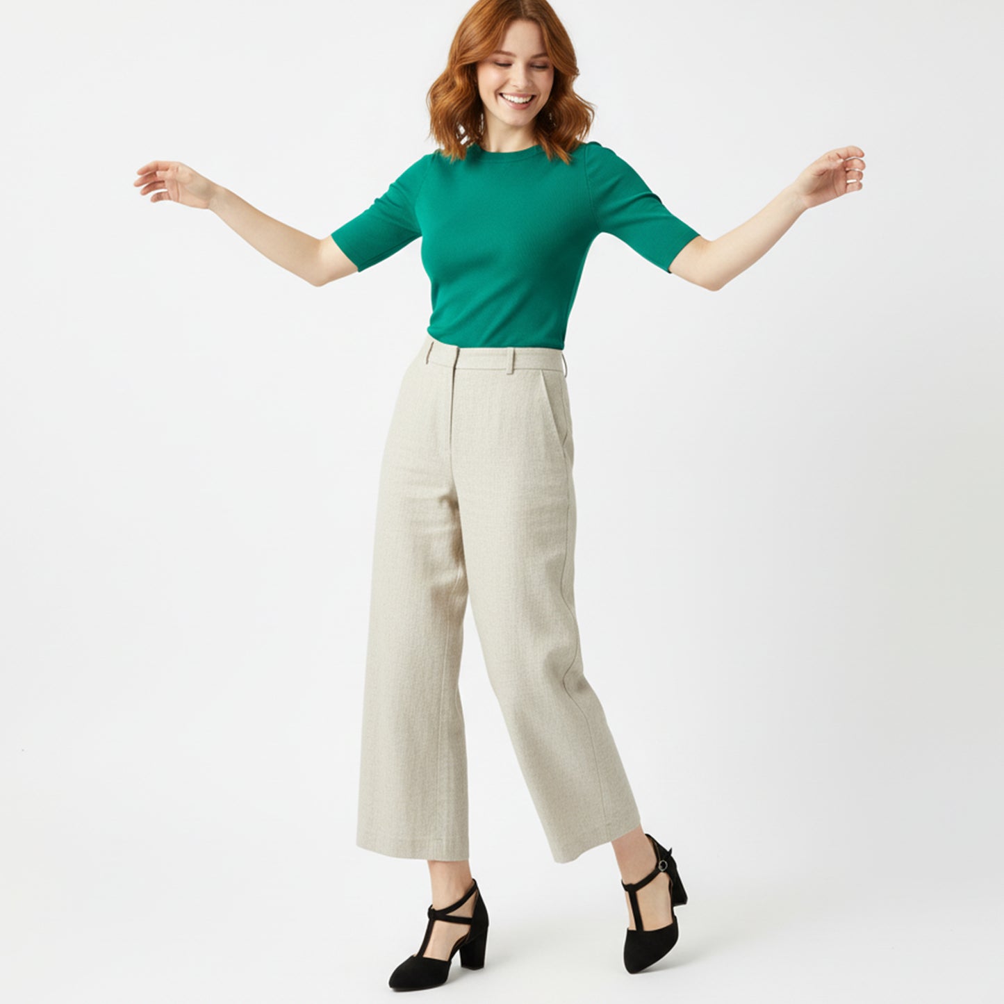 Black Suede Rita Heel