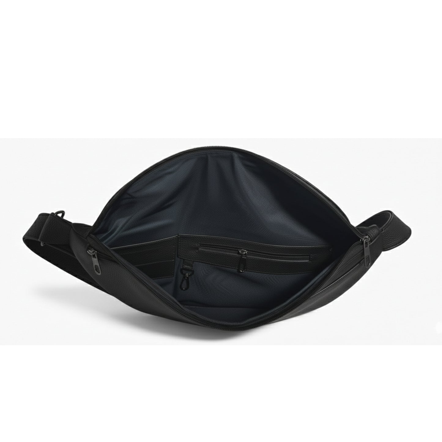 Black ZEBRA Rush Chest Crossbody Bag