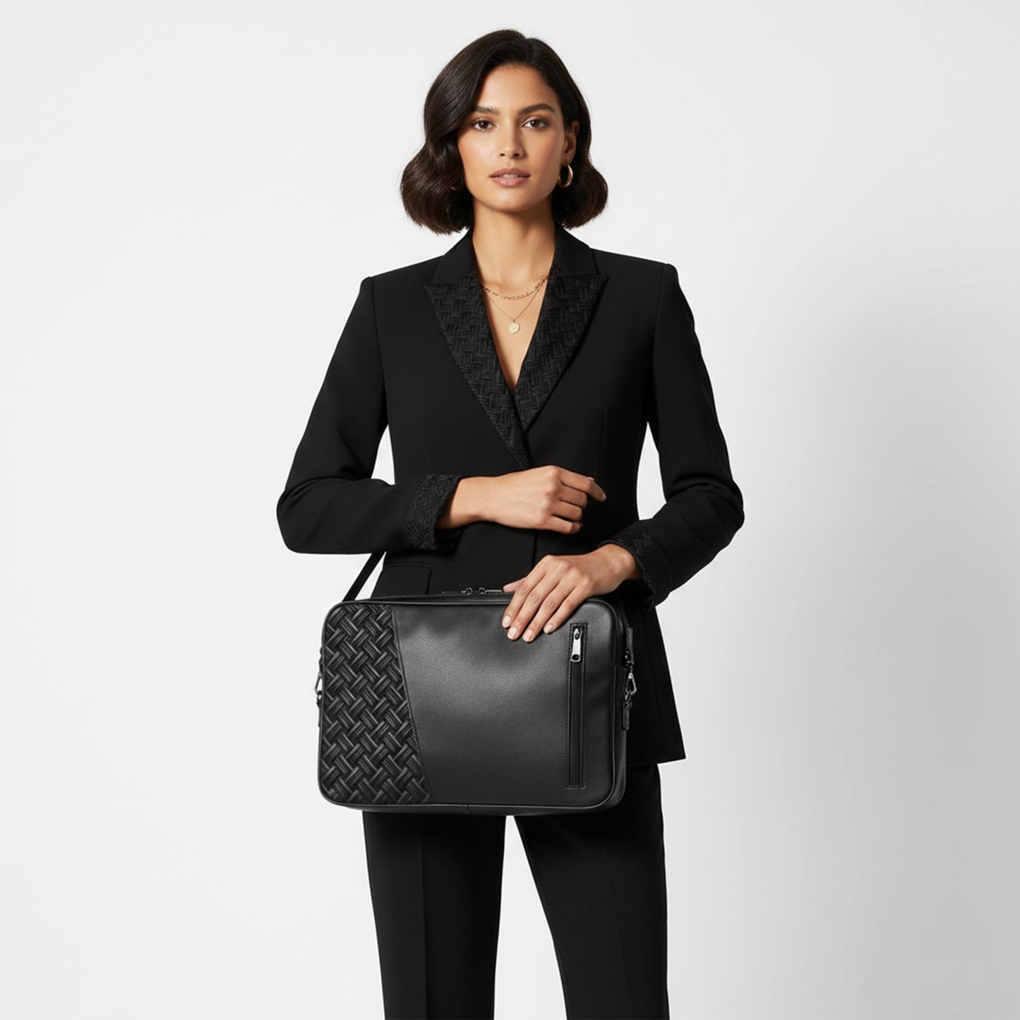 Black ronnien Edge Laptop Sleeve