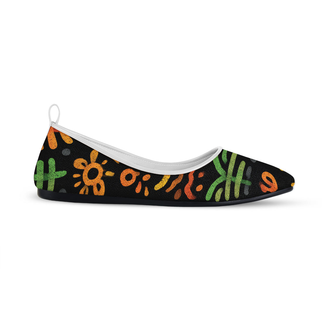 MAYZA Vesper Printed Flat Shoes