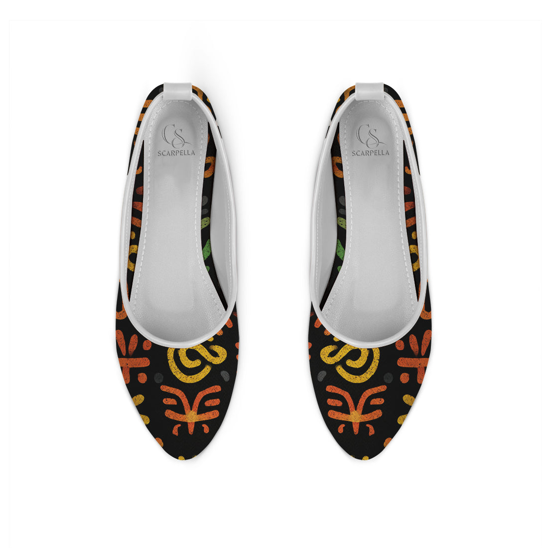 MAYZA Vesper Printed Flat Shoes