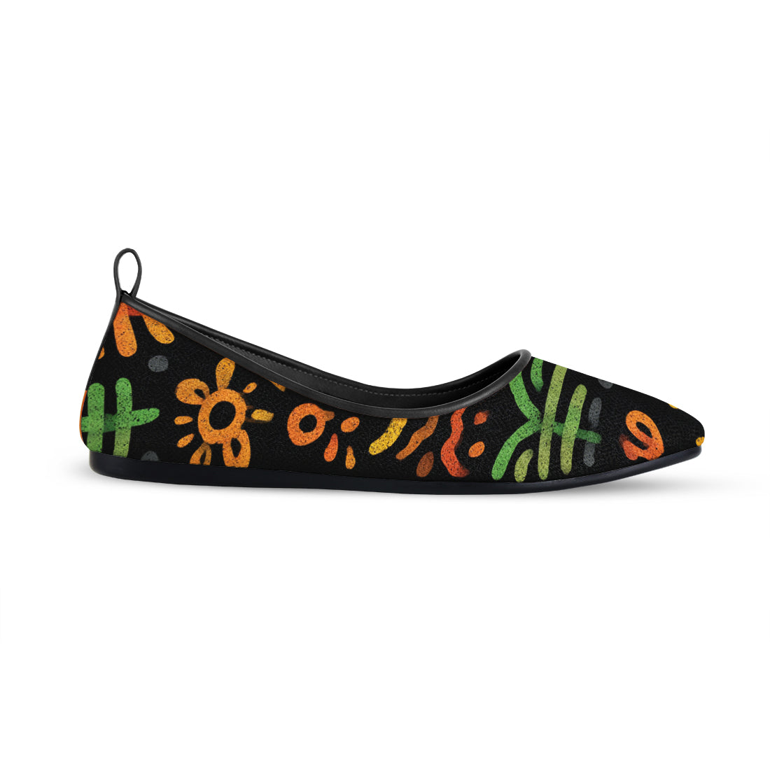 MAYZA Vesper Printed Flat Shoes