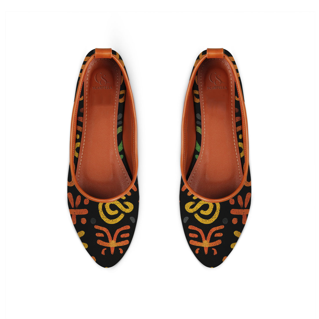 MAYZA Vesper Printed Flat Shoes