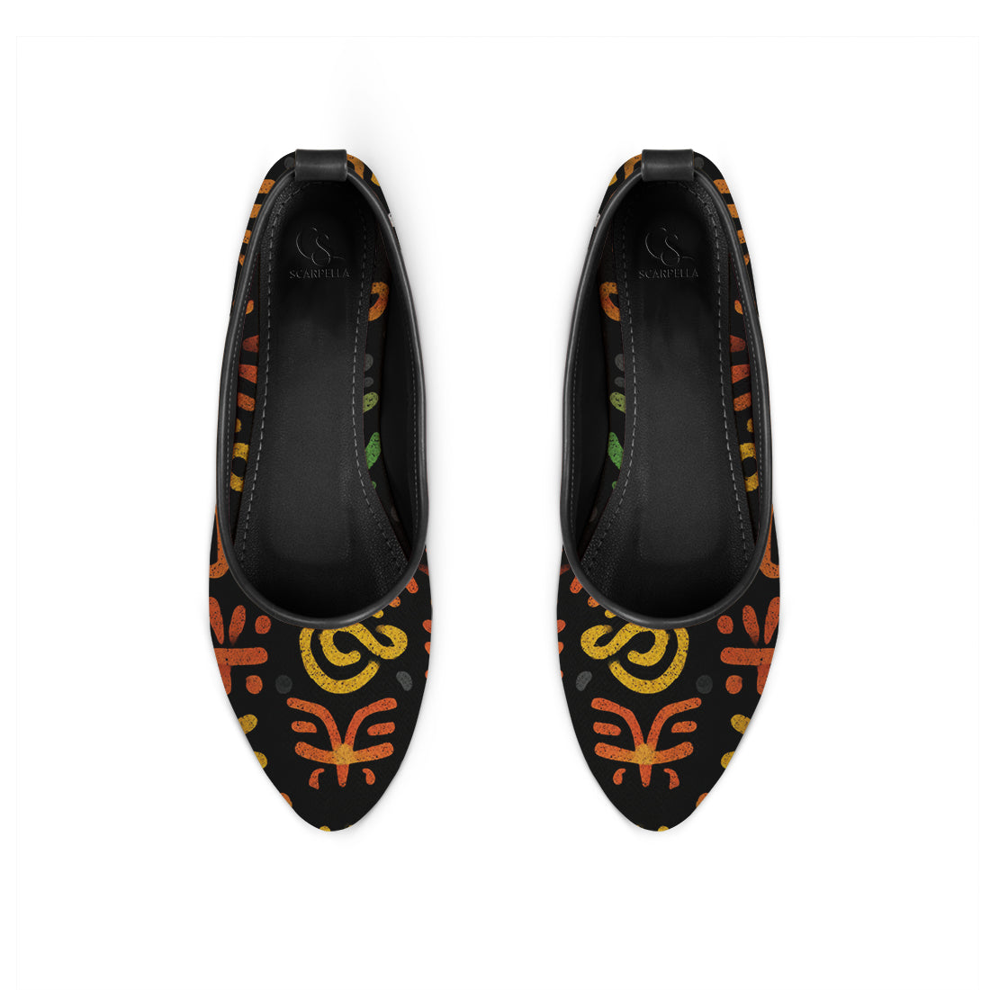 MAYZA Vesper Printed Flat Shoes