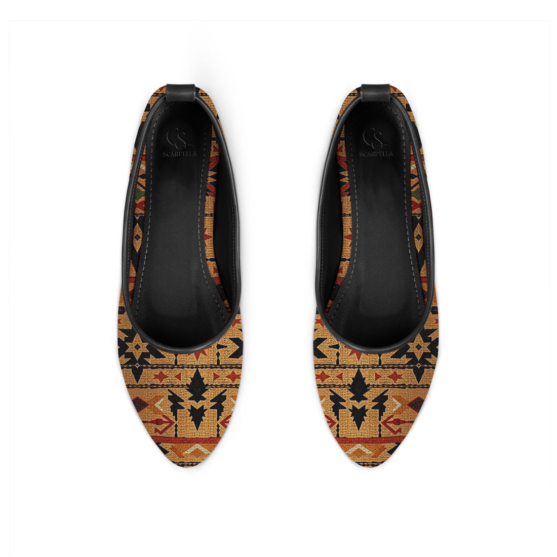 MAYZA Roux Printed Flat Shoes