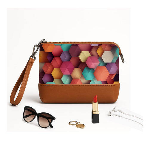 Printed  LAYLA  Clutch LEYA
