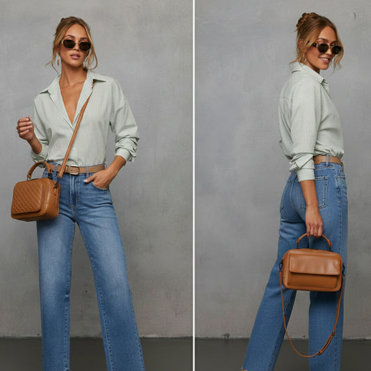 Verso Reversible Crossbody Handbag | Scarpella