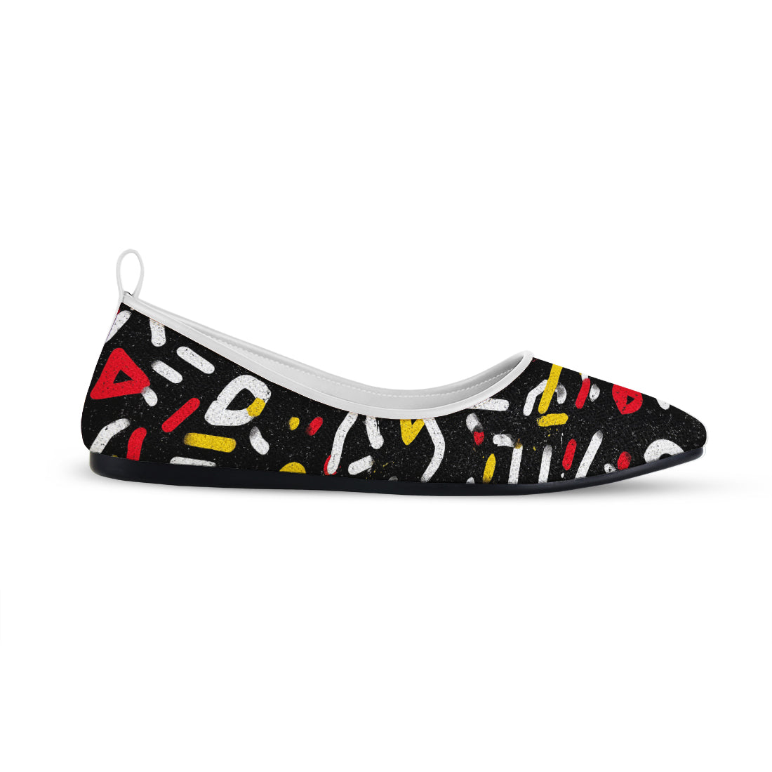MAYZA Drift Printed Flat Shoes
