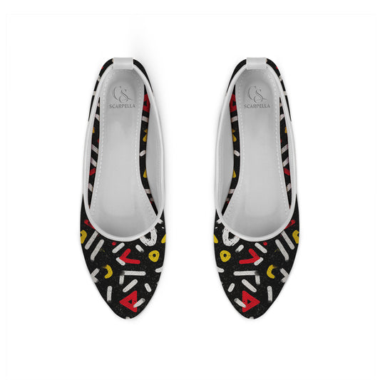 MAYZA Drift  Printed Flat Shoes