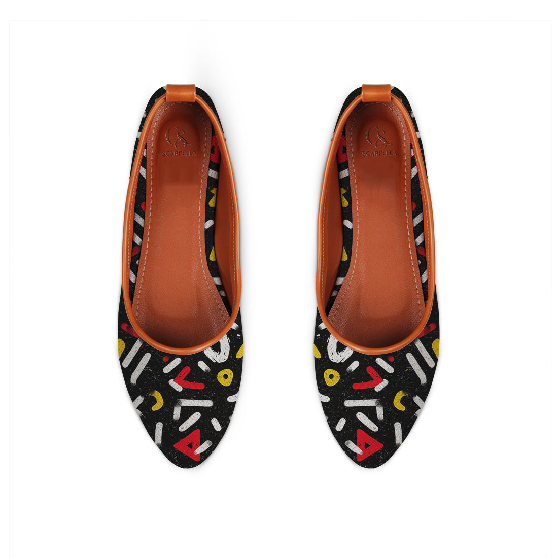 MAYZA Drift Printed Flat Shoes
