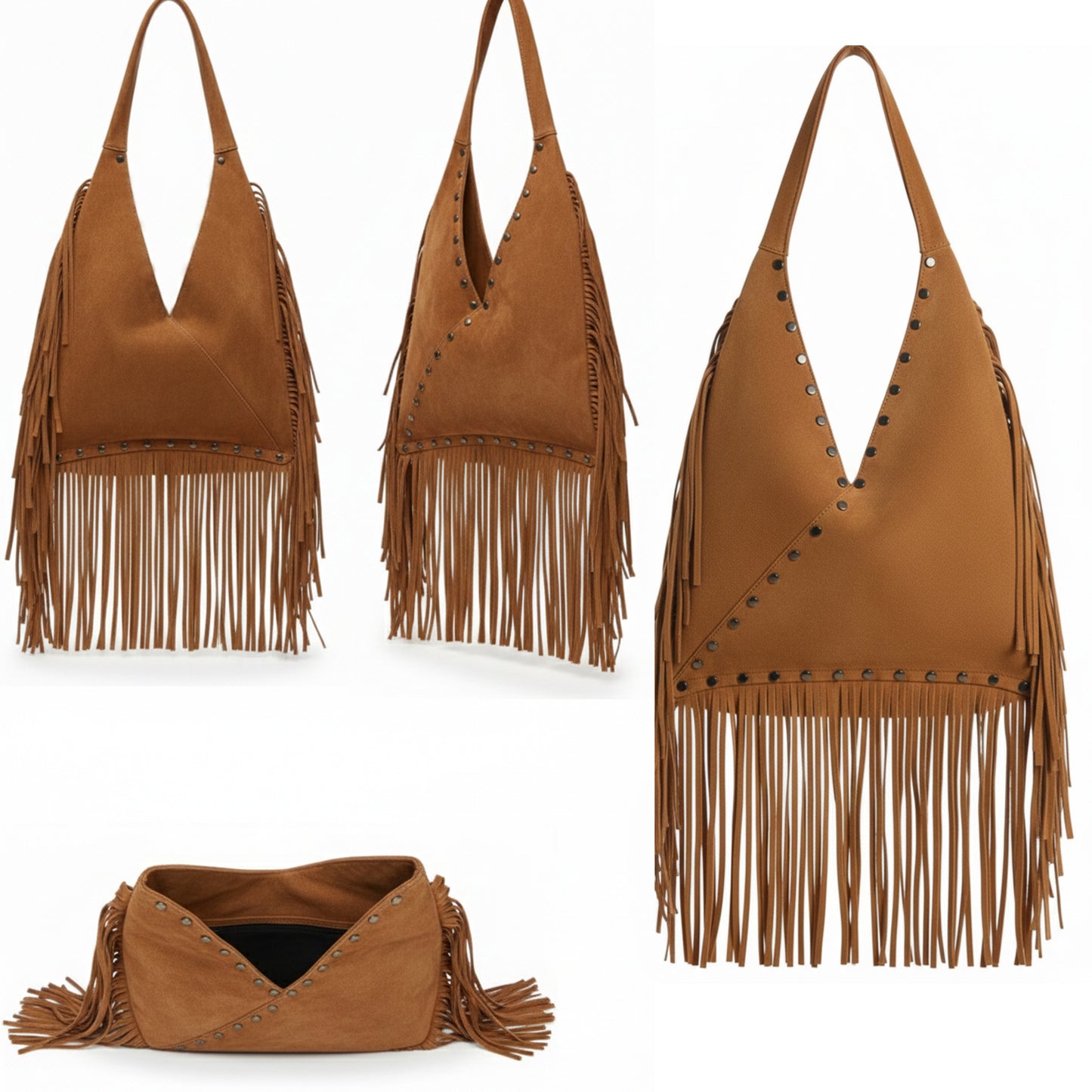 Virella Fringe Hobo | Scarpella