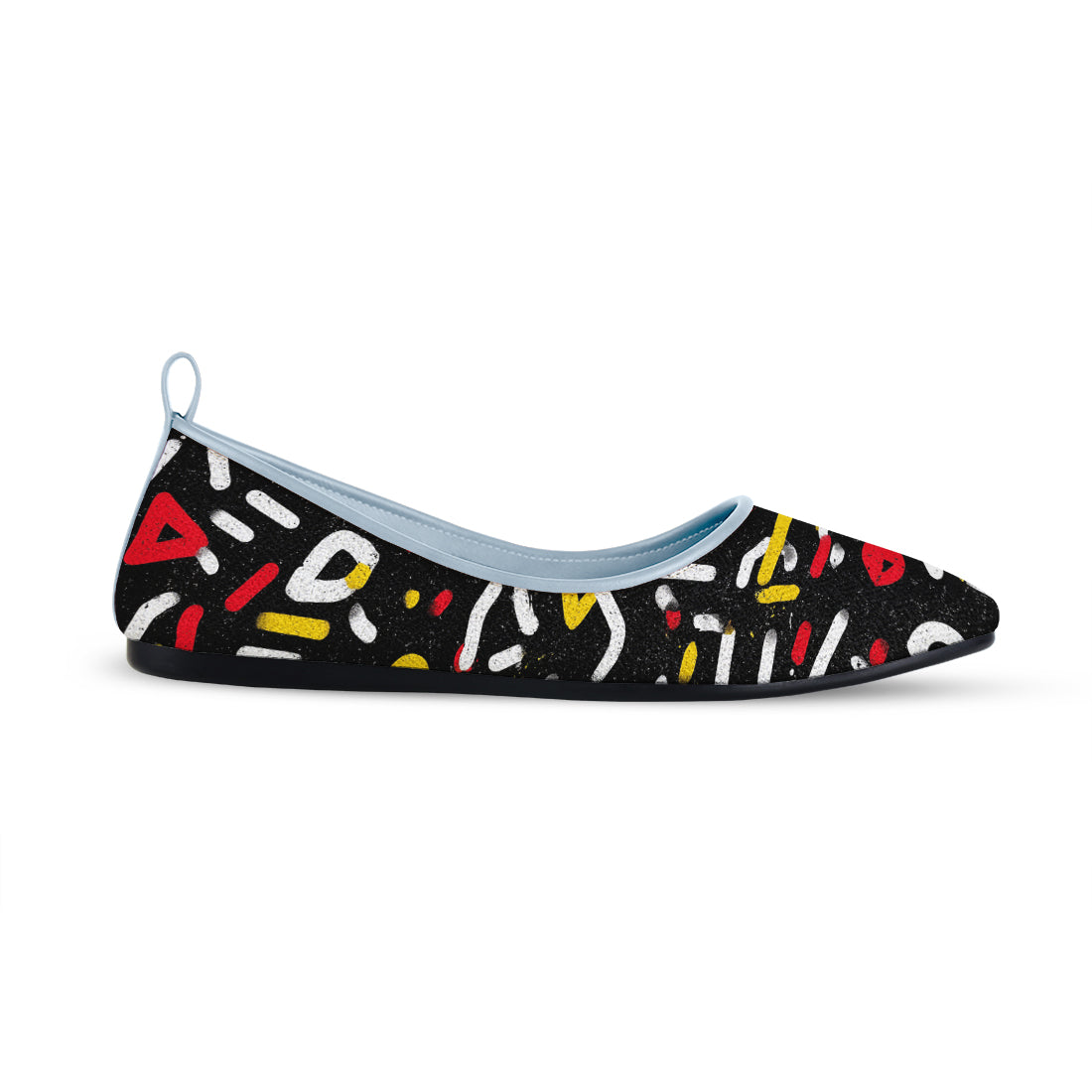MAYZA Drift Printed Flat Shoes
