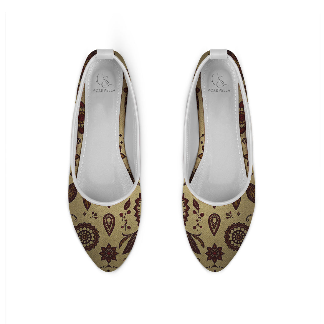 MAYZA Baya Printed Flat Shoes