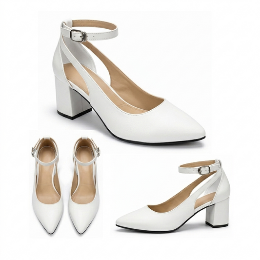 Raya – Block Heel Ankle Strap