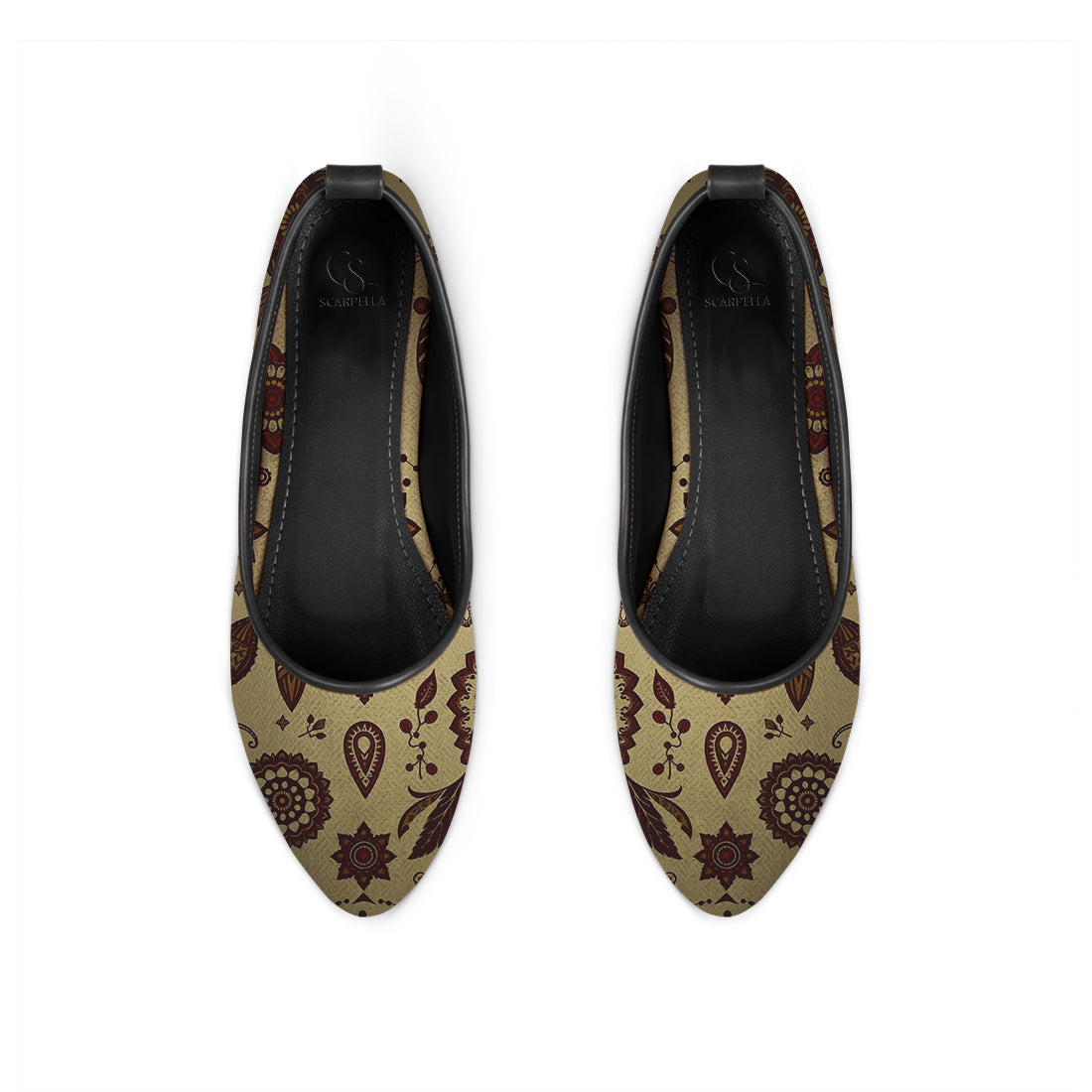 MAYZA Baya Printed Flat Shoes