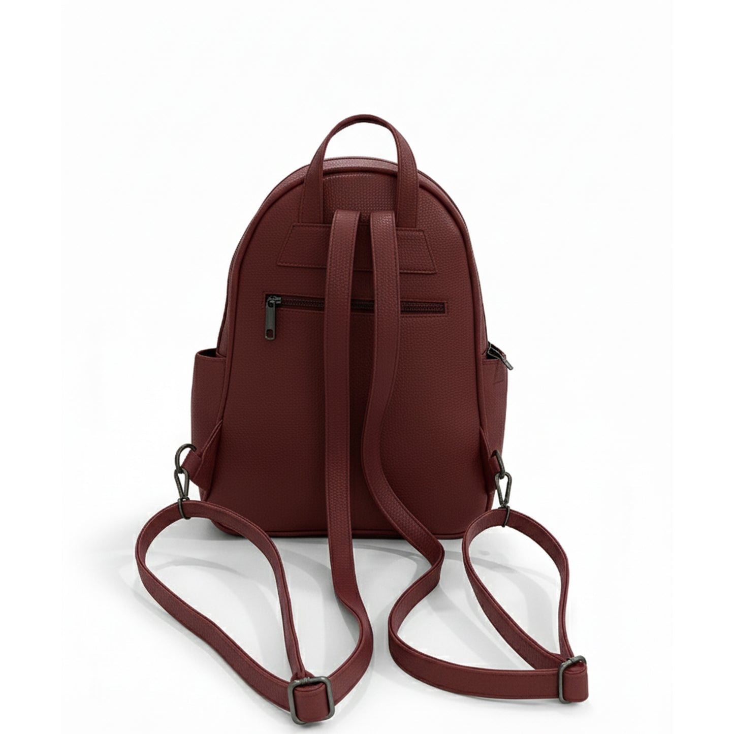 Burgundy VOLT solid Backpack