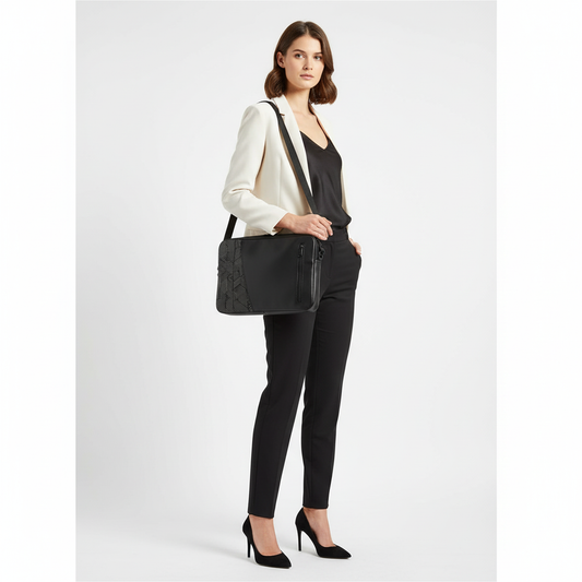 Black Mystic Edge Laptop Sleeve