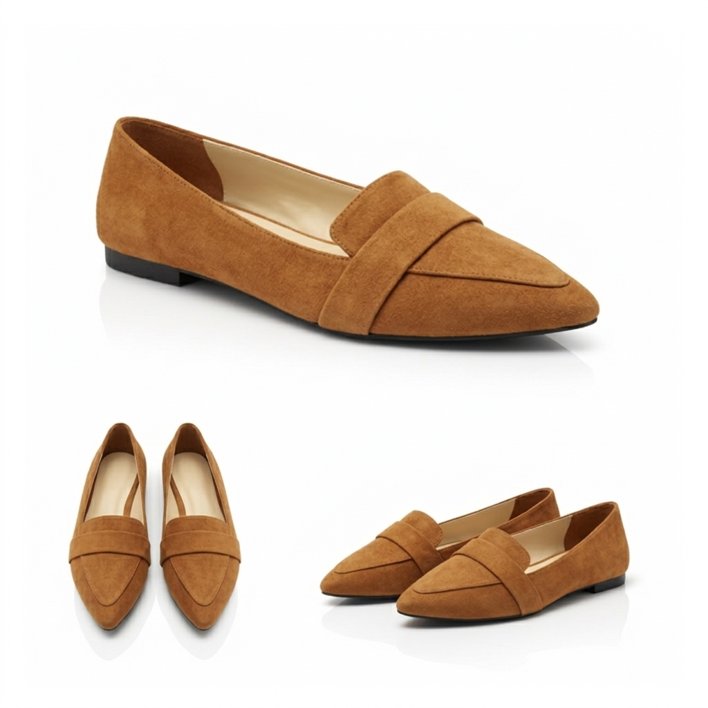 Marina – Suede Flat