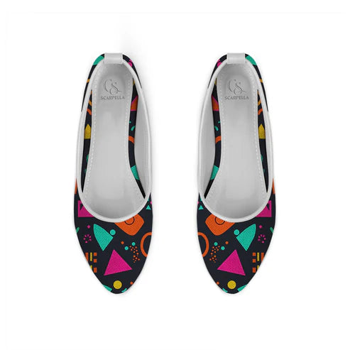 MAYZA Pixi Printed Flat Shoes