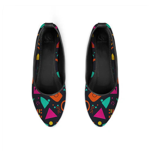 MAYZA Pixi Printed Flat Shoes