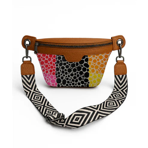 Printed Lana Grunge Waist Bag