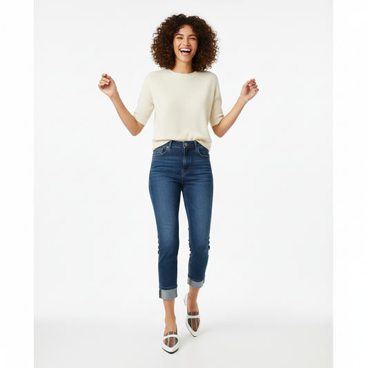 White Stride Mirage Flat Shoes