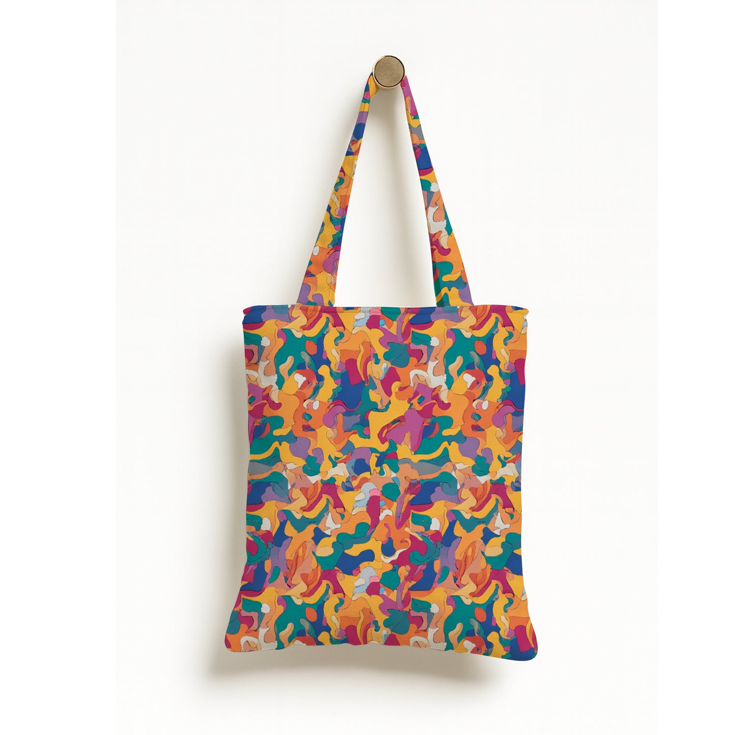 Printed Noir Tote Bag