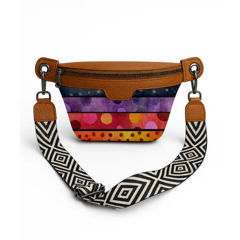 Printed Lana Oba Waist Bag