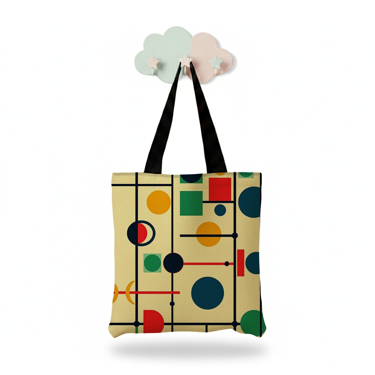 Printed Onda Tote Bag