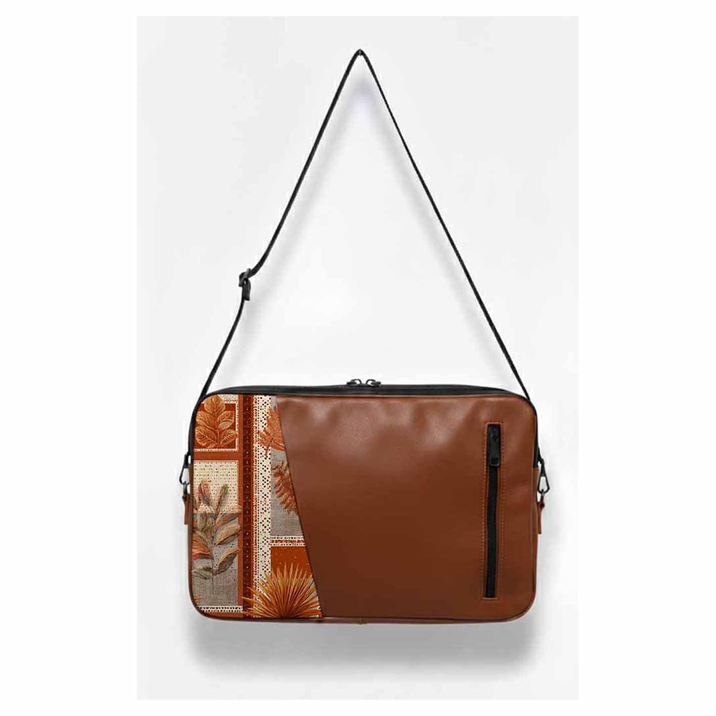 Havana Patchwork Edge Laptop Sleeve