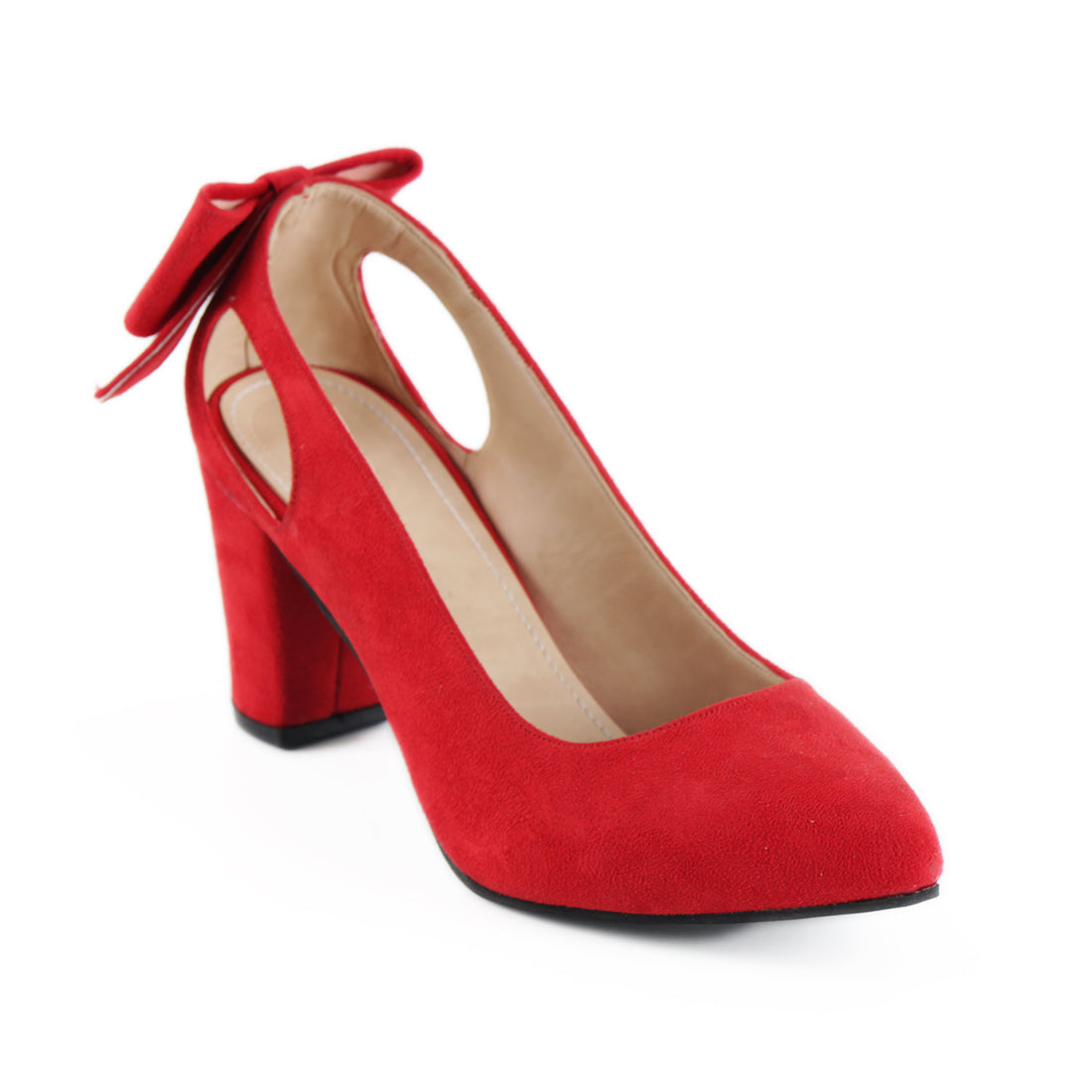 Suede Bow