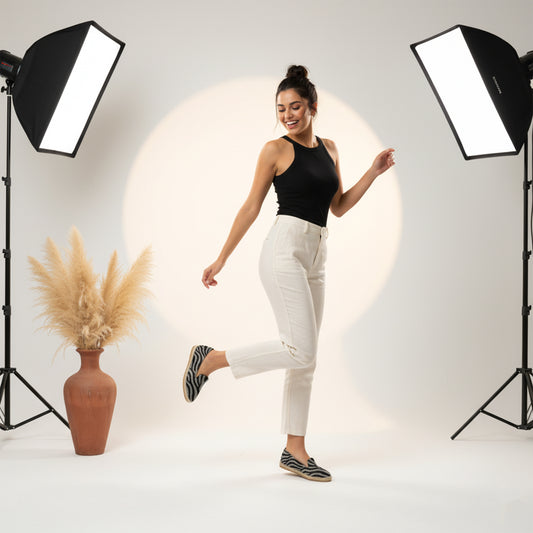 Flaree ZEBRA1 Flat Shoes