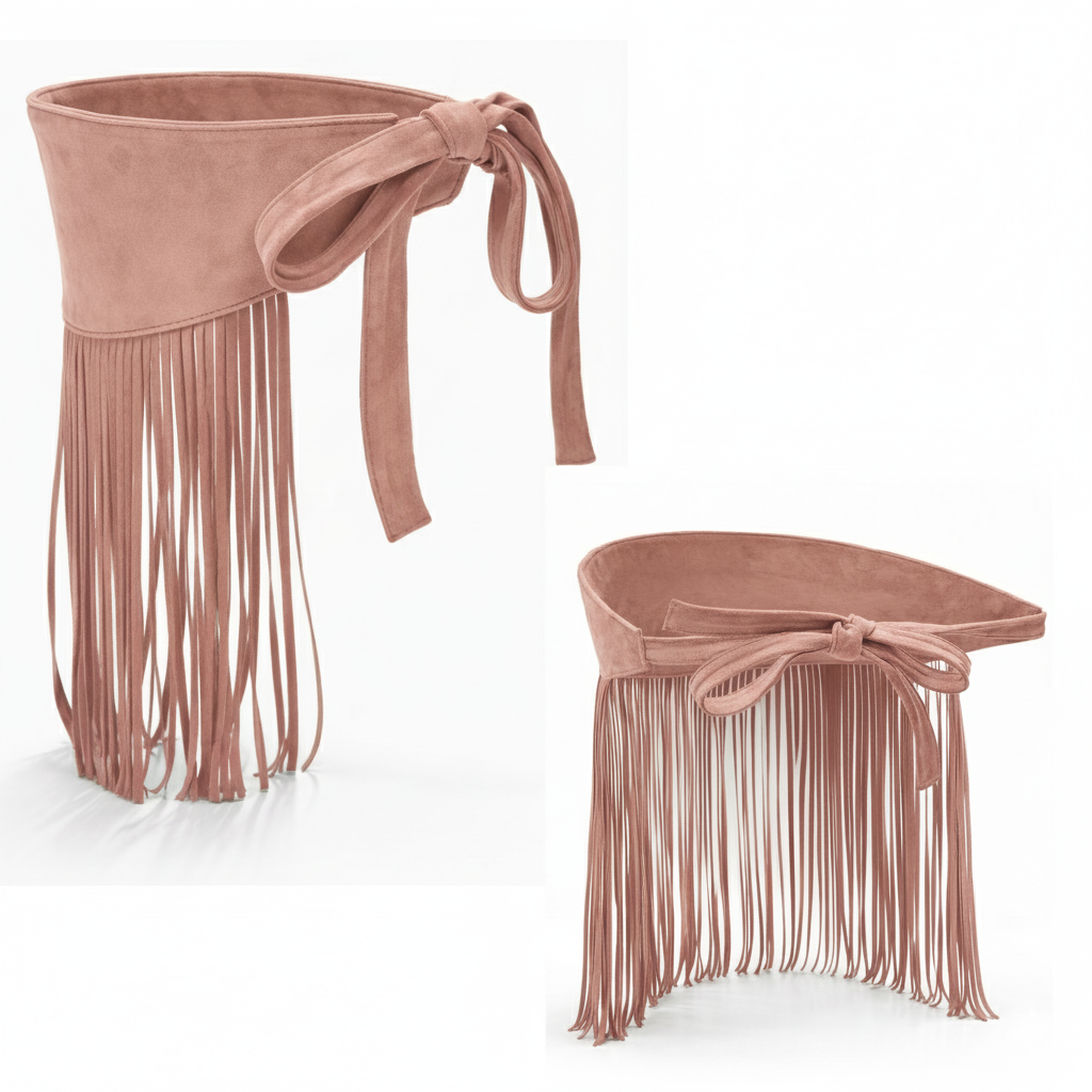 Boho Wrap Fringe Belt | Scarpella