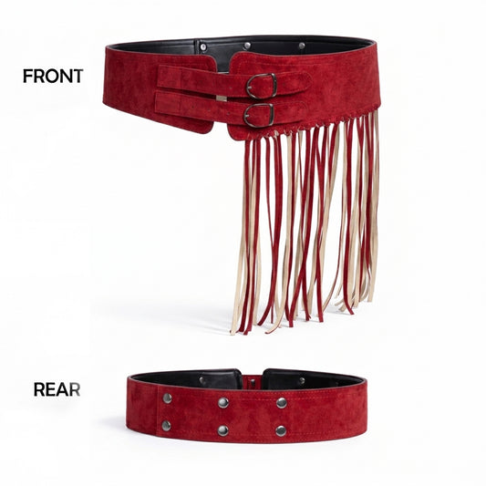 Rico – Suede Fringe Belt
