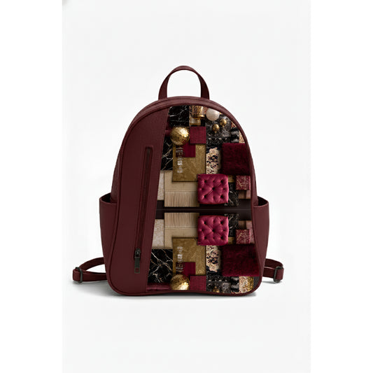Burgundy VOLT doma Backpack