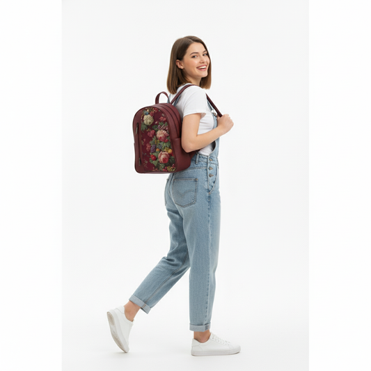Burgundy VOLT rich Backpack