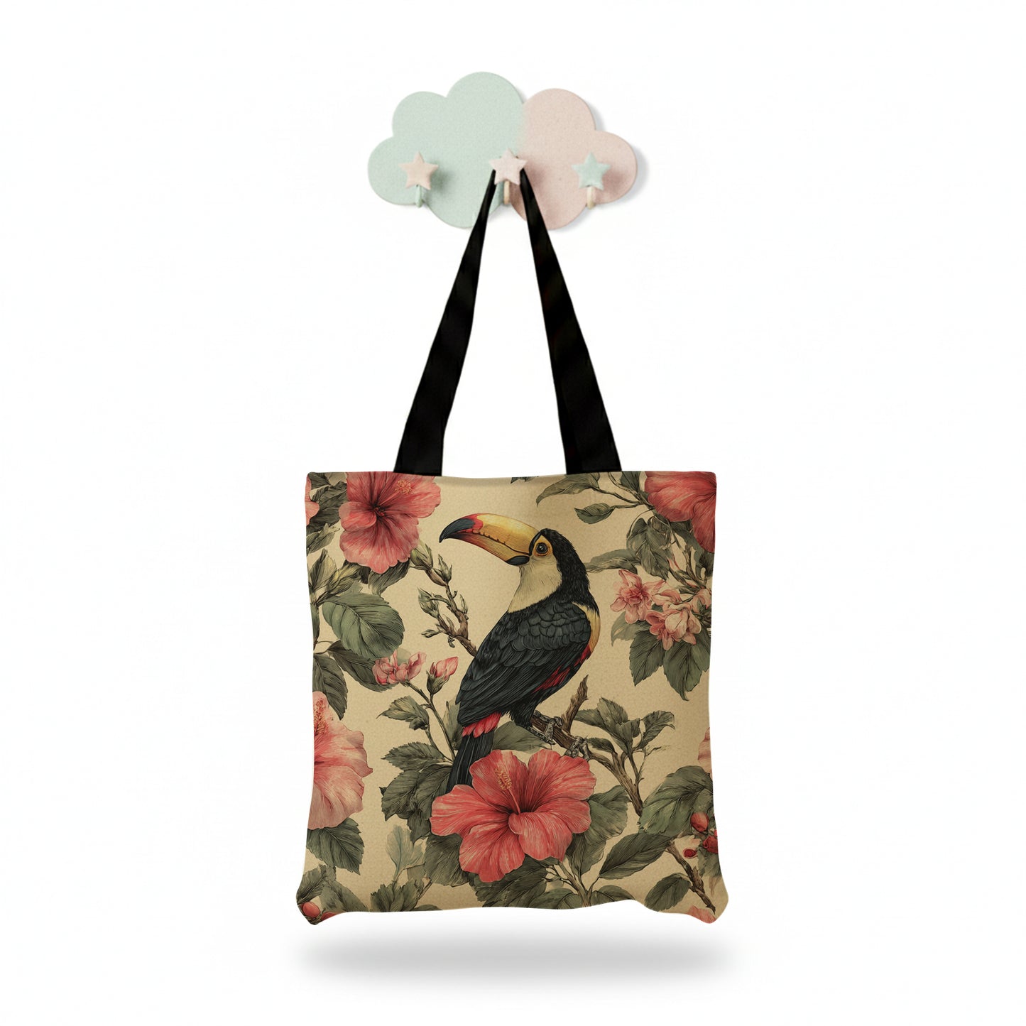 Printed victorian Tote Bag