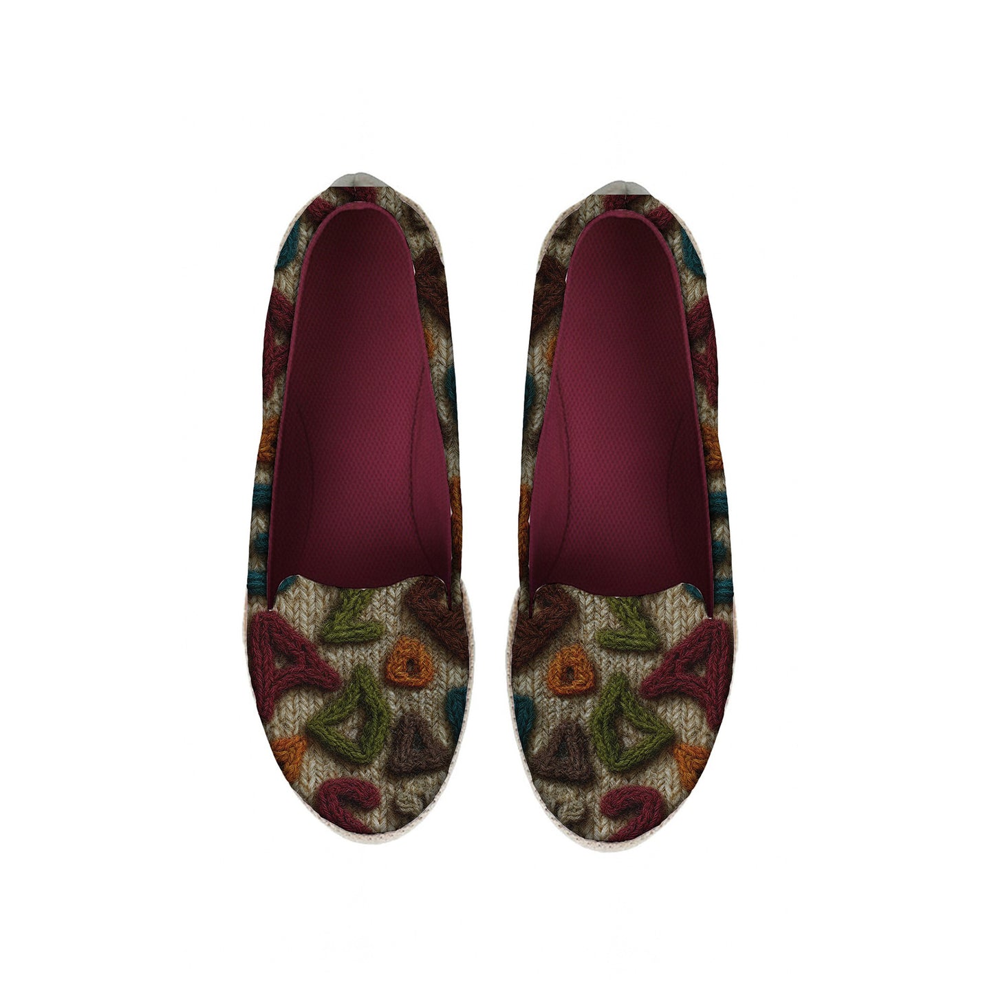Flaree yarn  Flat Shoes
