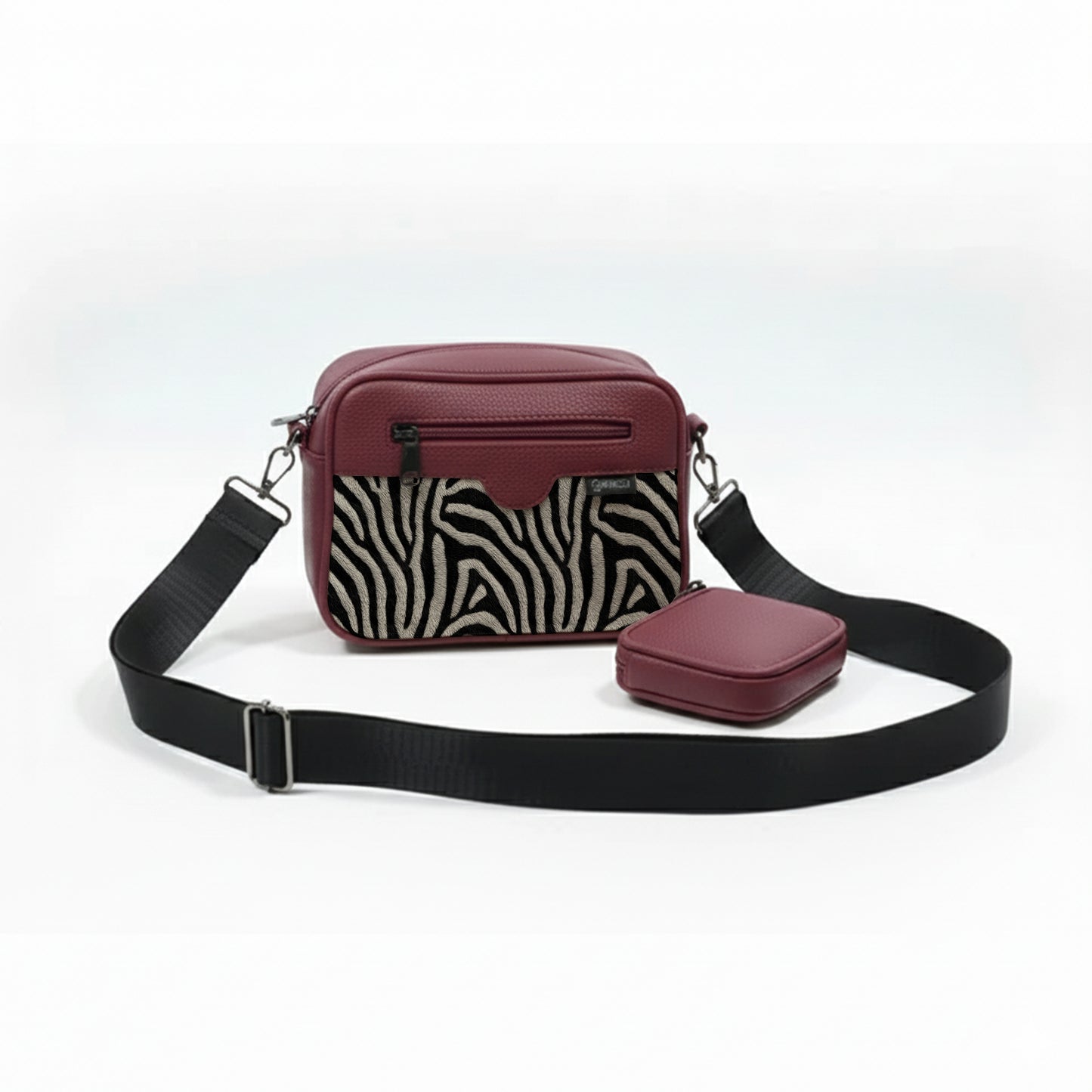 Zebra Jasmine Cross bag | Scarpella
