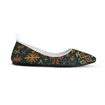MAYZA Vibe Printed Flat Shoes