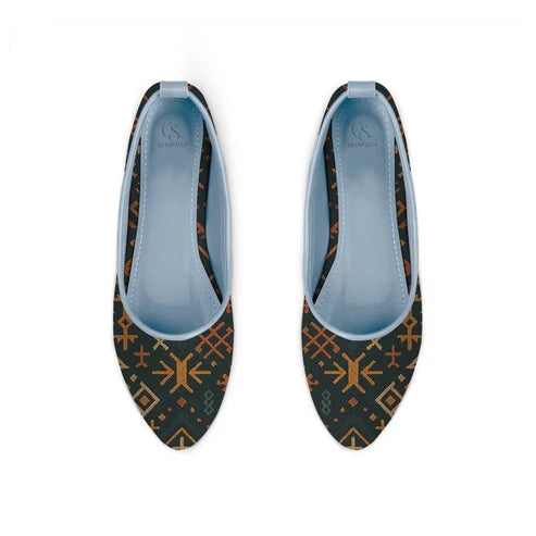 MAYZA Vibe Printed Flat Shoes