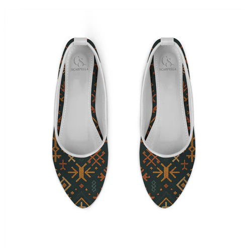 MAYZA Vibe Printed Flat Shoes
