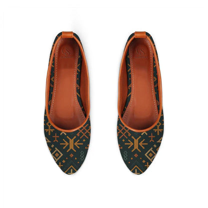 MAYZA Vibe Printed Flat Shoes