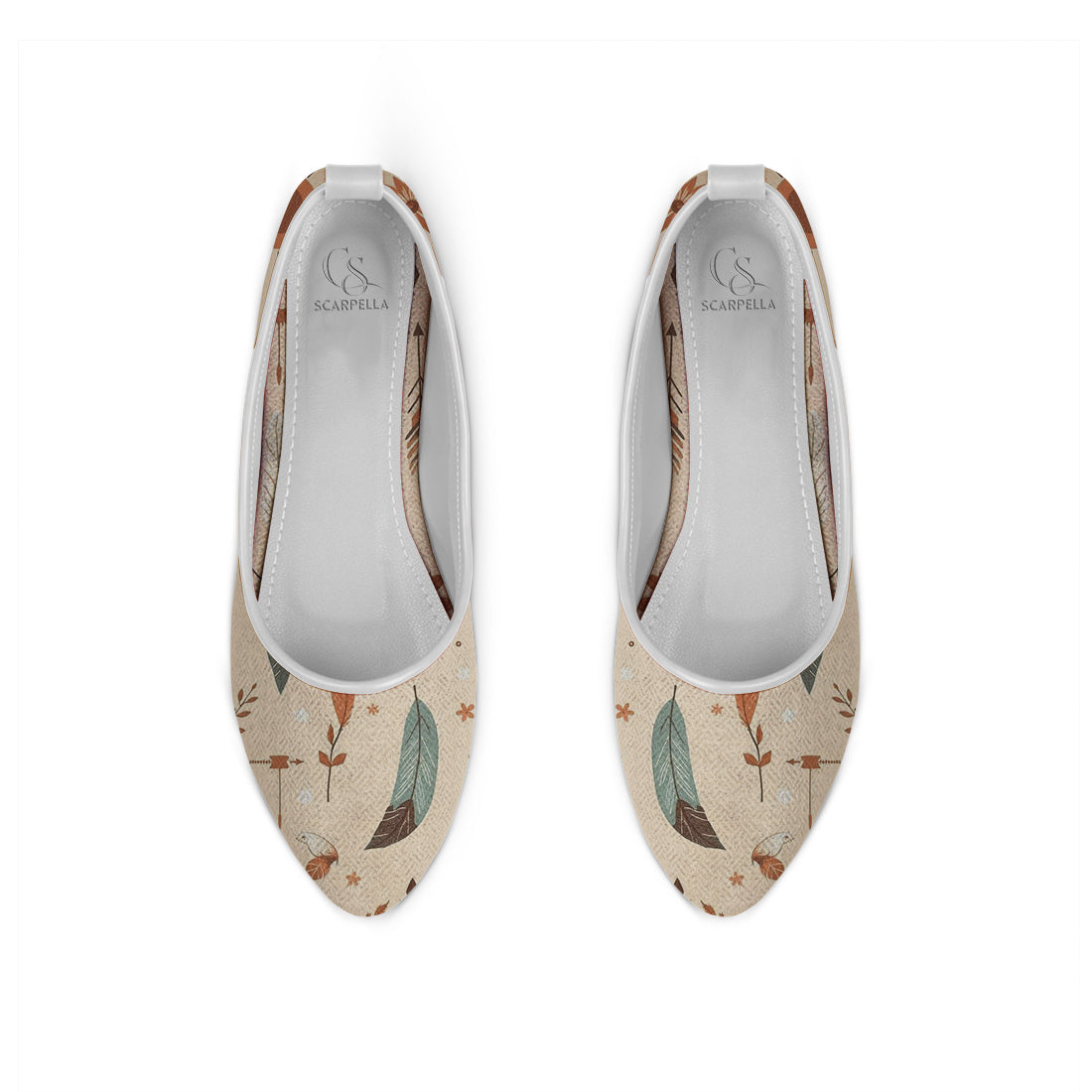 MAYZA Noxi  Printed Flat Shoes