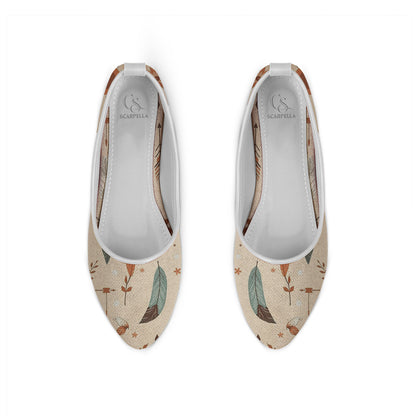 MAYZA Noxi  Printed Flat Shoes