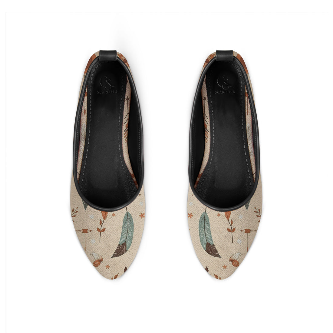MAYZA Noxi  Printed Flat Shoes