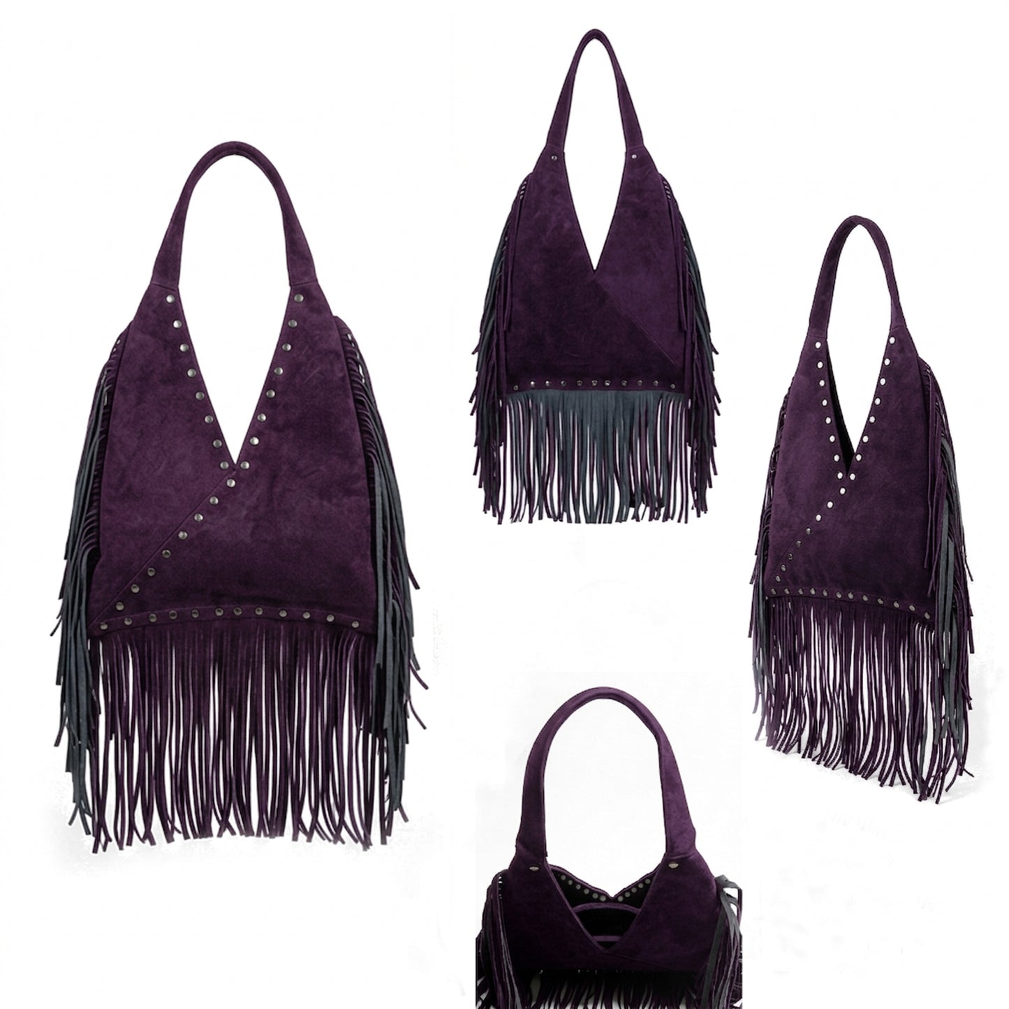 Virella – Fringe Hobo Bag